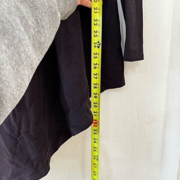 gr. dano purple Rayon Blend Bias Cut Asymmetric Hem Full Zip Jacket L - Picture 9 of 10